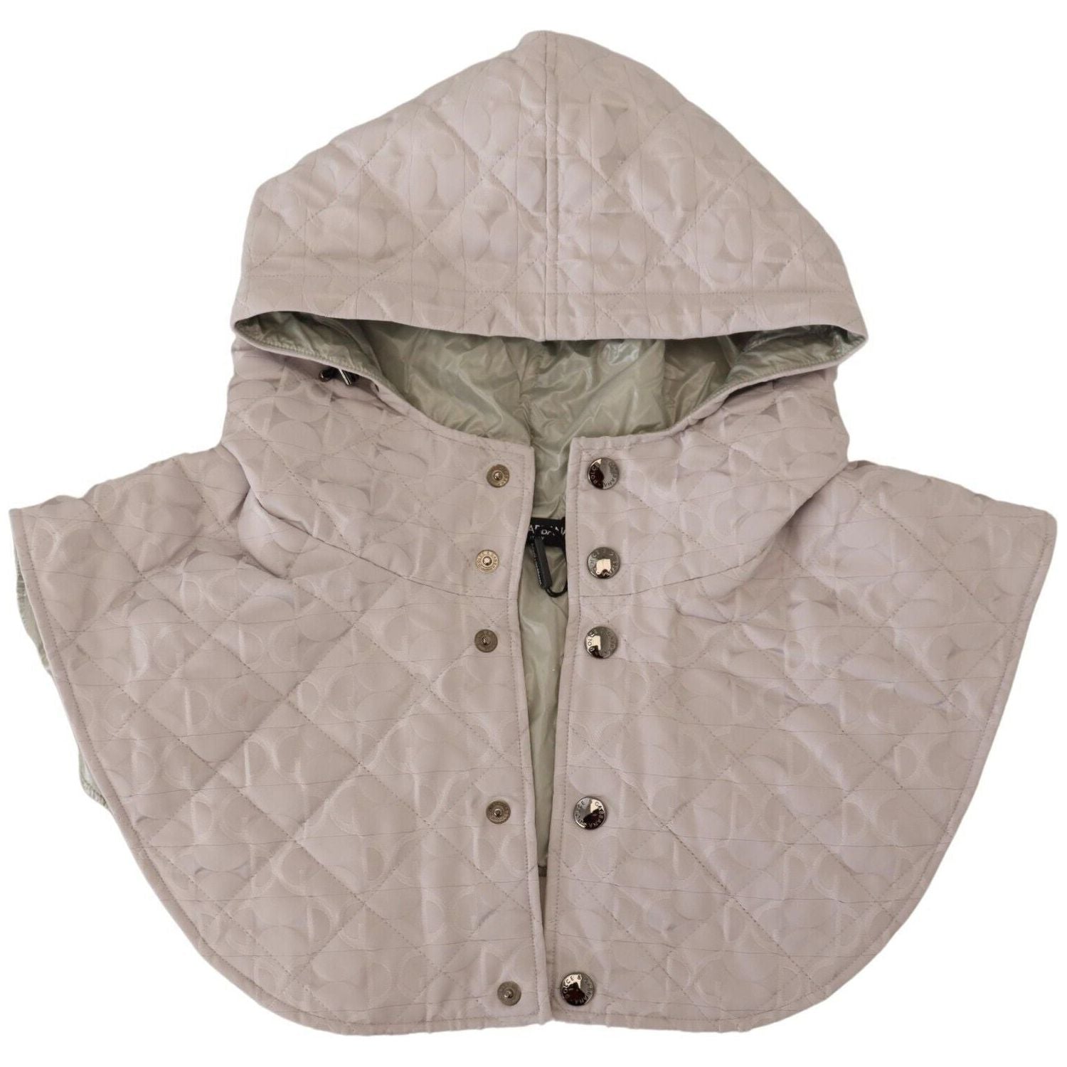 优雅白色尼龙全头裹帽