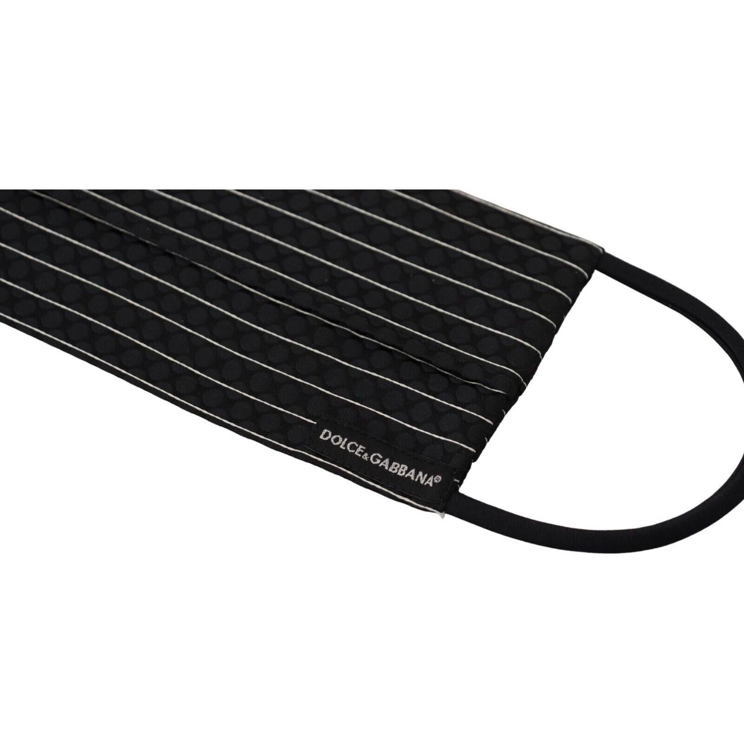 优雅条纹蚕丝混合面膜