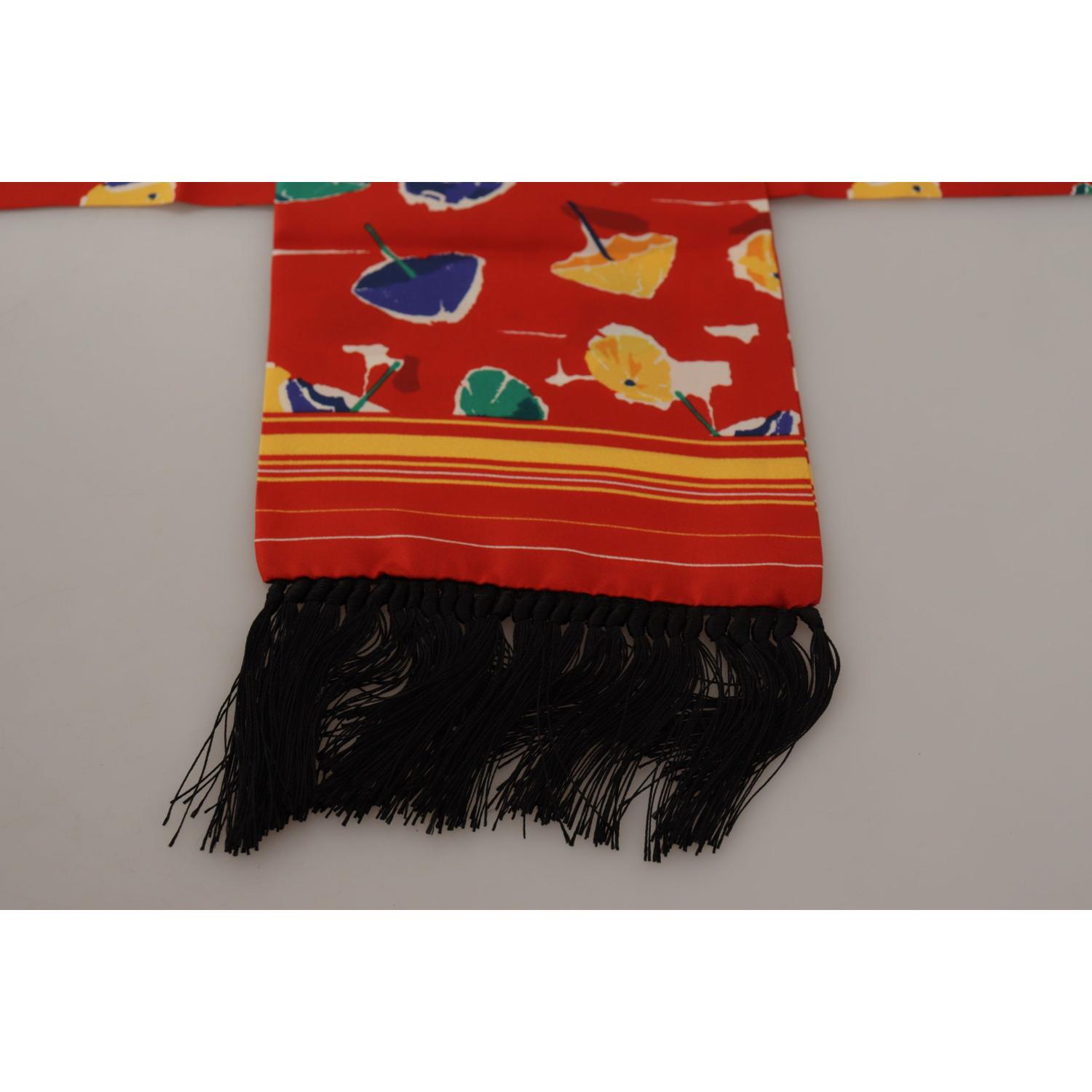 优雅多色真丝男士围巾