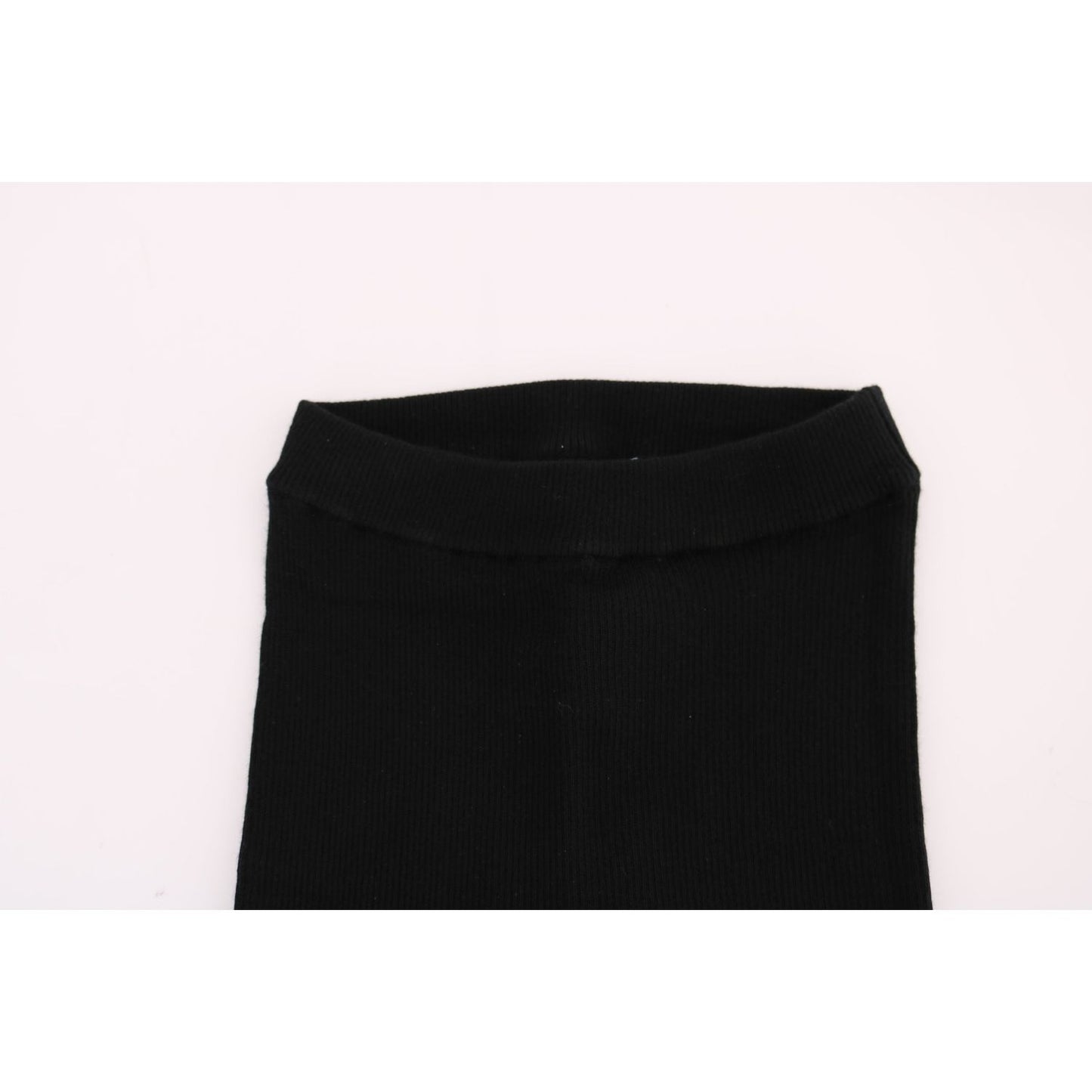 Dolce & Gabbana Black Slim Fit Women Cashmere Pants