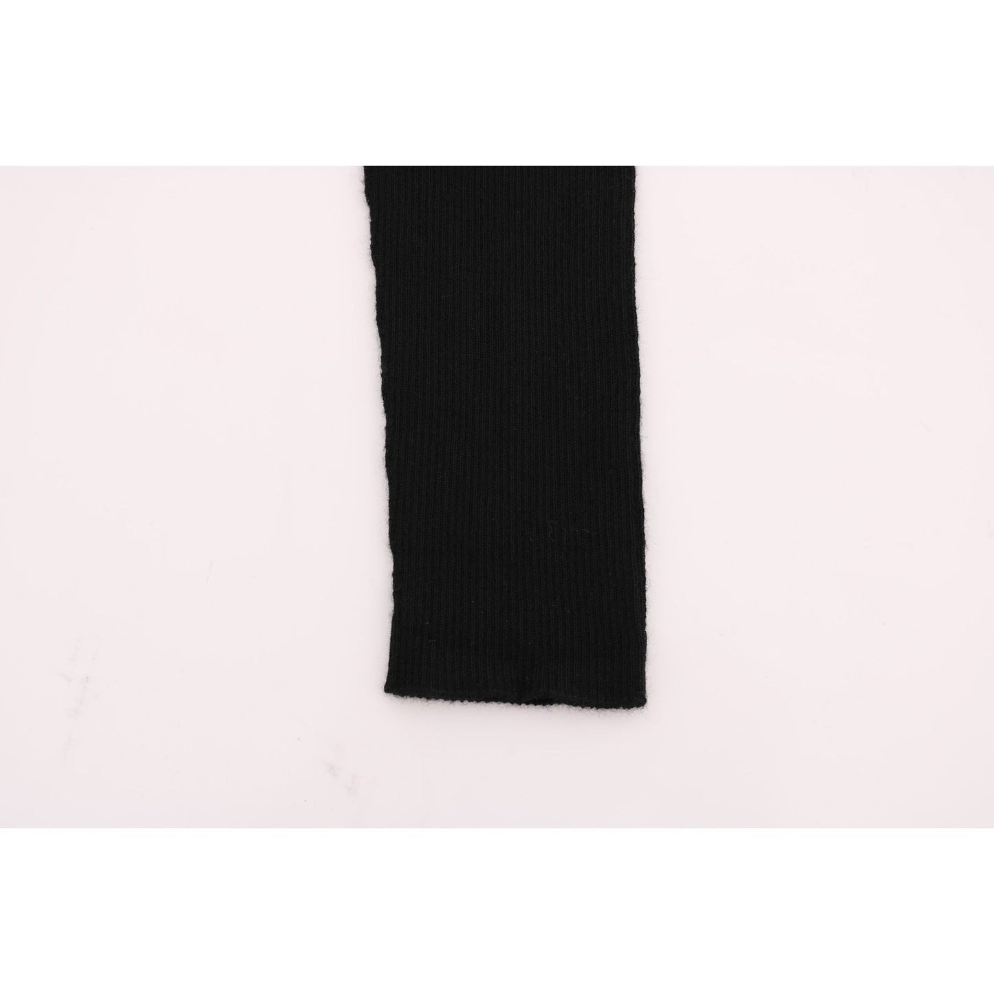 Dolce & Gabbana Black Slim Fit Women Cashmere Pants