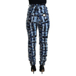Dolce & Gabbana Multicolor Patchwork Cotton Denim Jeans