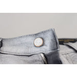 Dolce & Gabbana Gray Washed Skinny Men Denim Jeans