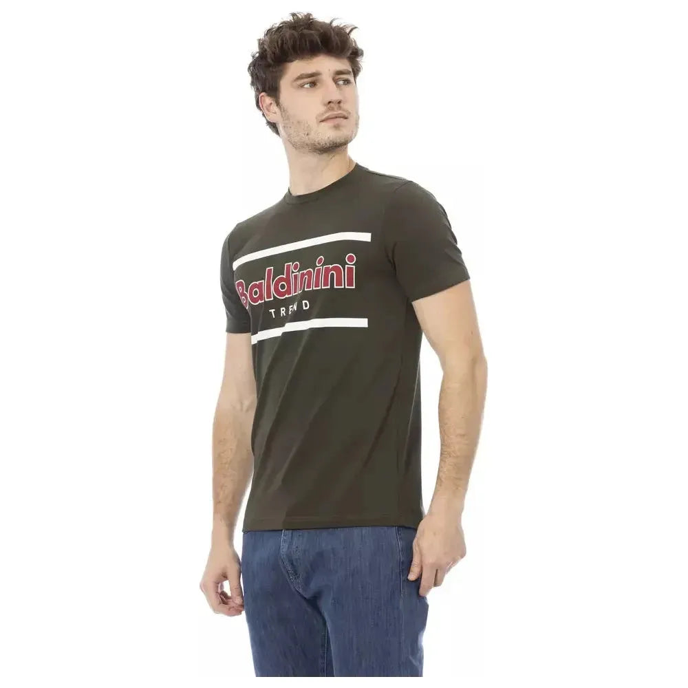 翡翠优雅棉质 T 恤