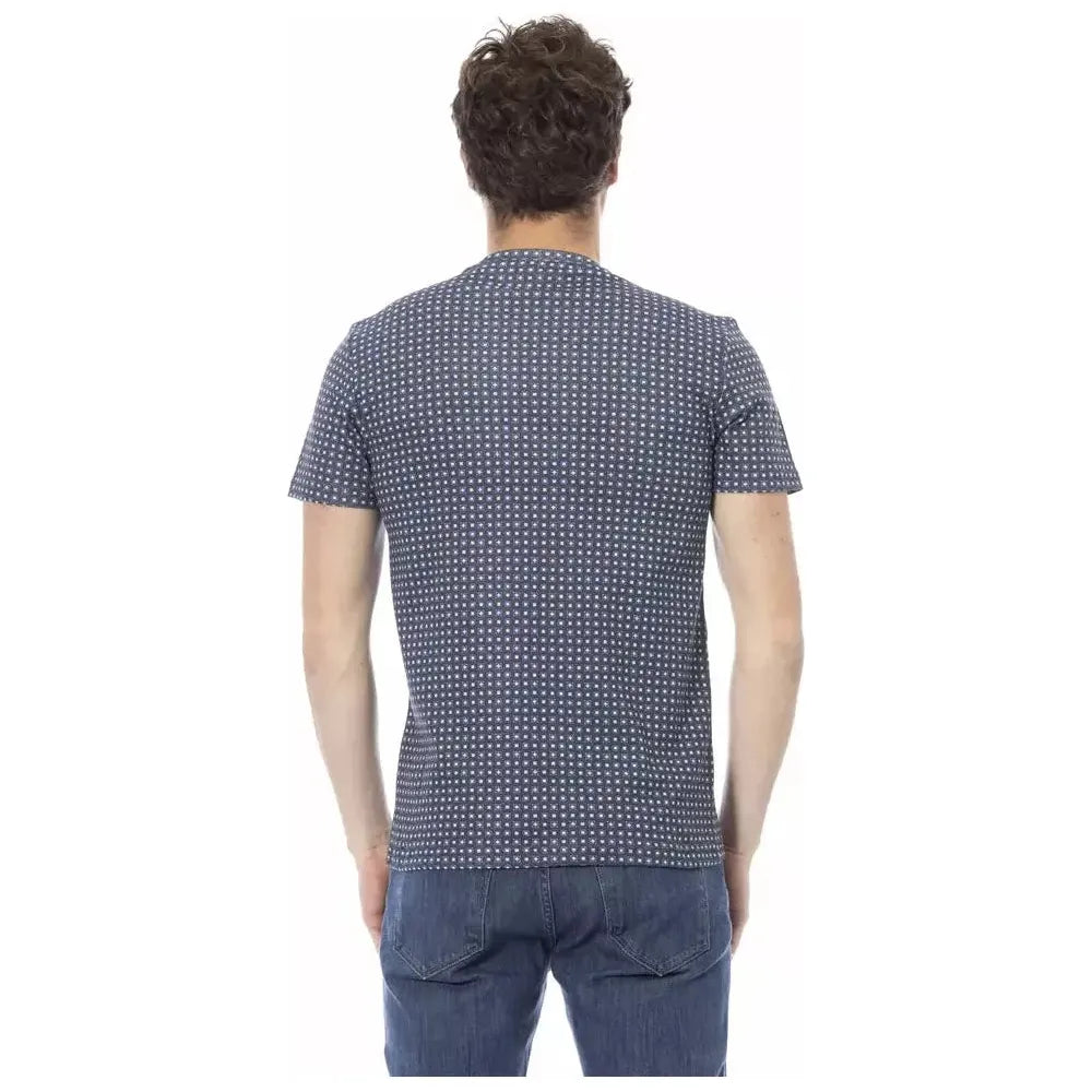 Baldinini Trend Gray Cotton Men T-Shirt