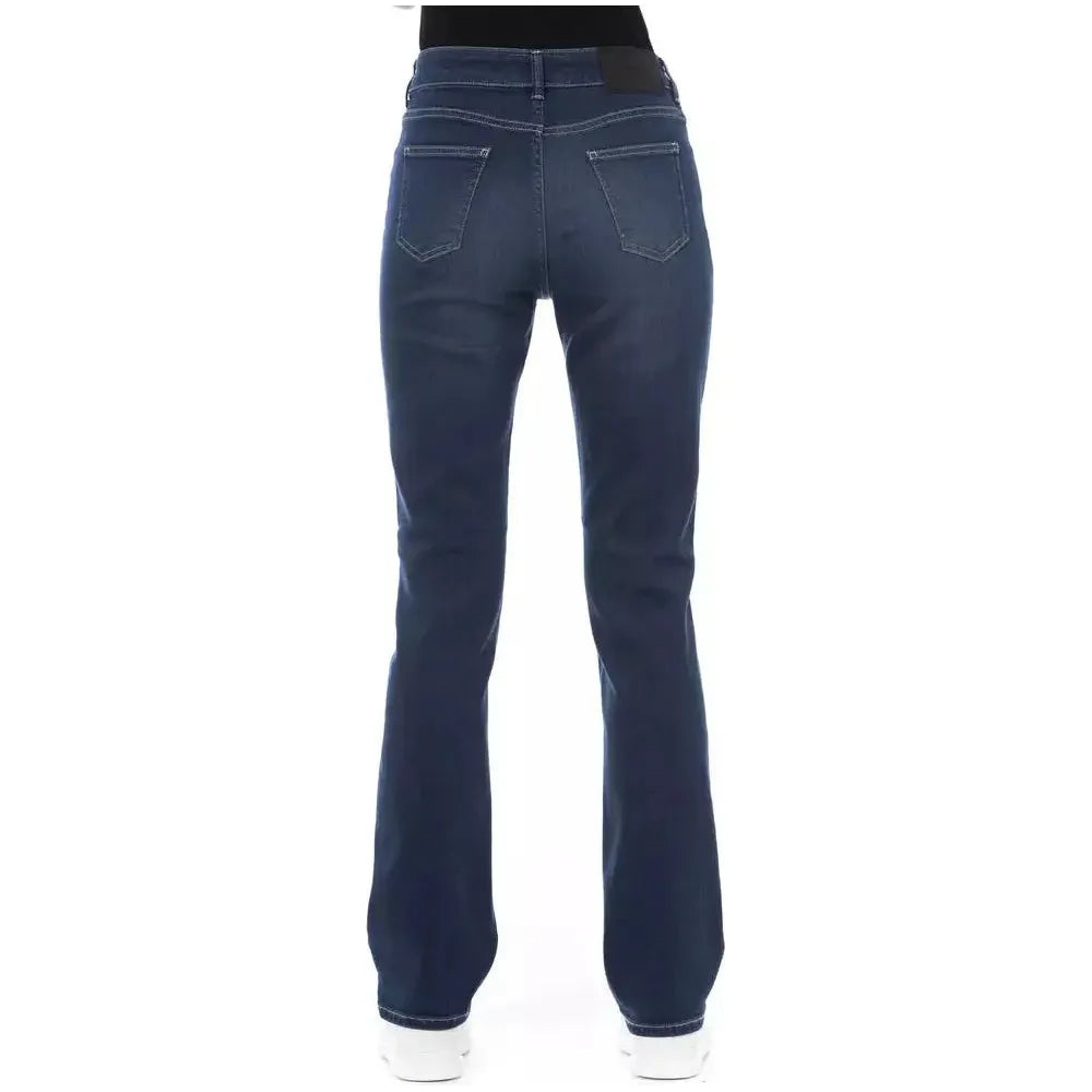 Baldinini Trend Blue Cotton Women's Jeans