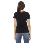 Trussardi Action Black Cotton Women T-Shirt