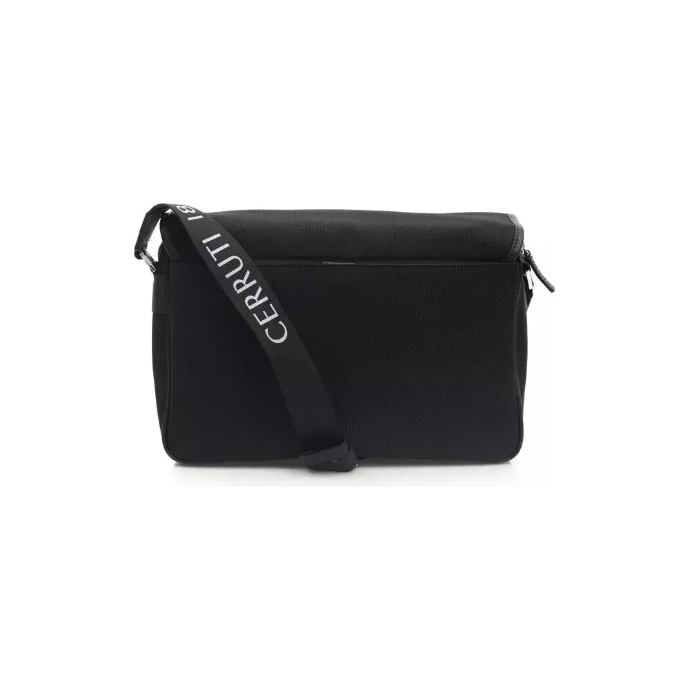 Cerruti 1881 Black Nylon Women Crossbody Bag