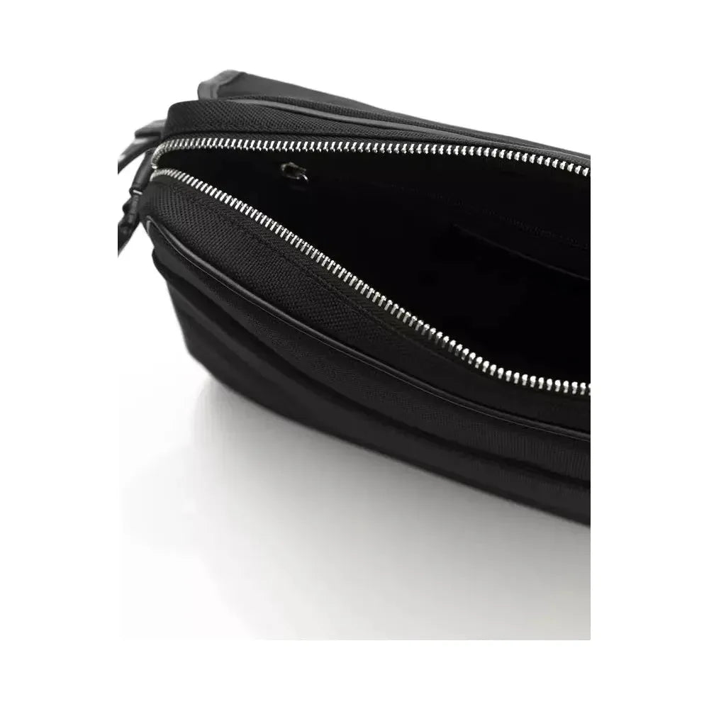 Cerruti 1881 Black Nylon Women Crossbody Bag