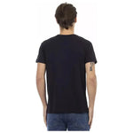 Trussardi Action Black Cotton Men T-Shirt
