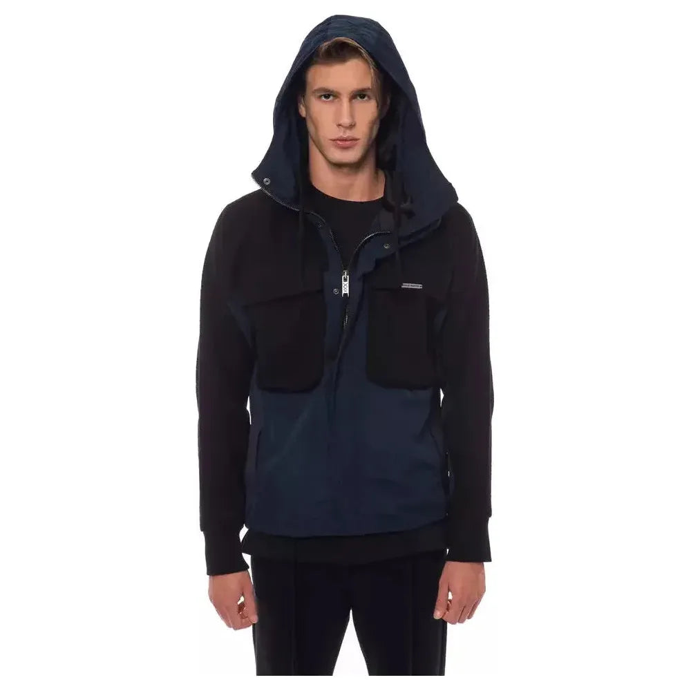 Nicolo Tonetto Black Wool Men's Jacket NI-12944-S
