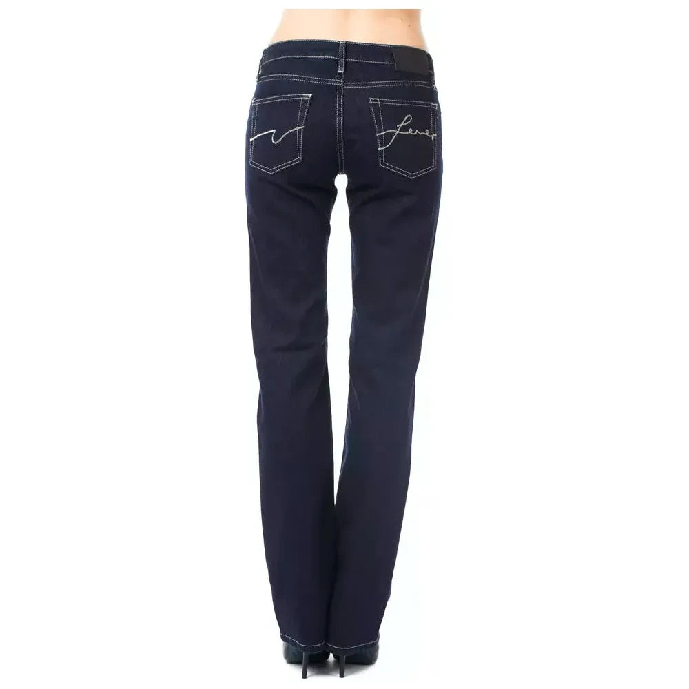 Ungaro Fever Blue Cotton Women's Jeans