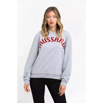 Trussardi Gray Cotton Women Sweatshirt TR-21547-XS