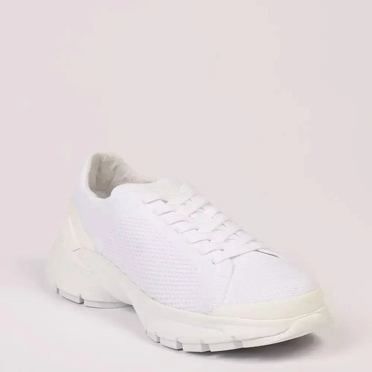 Neil Barrett White Textile Men Sneaker Neil Barrett