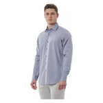 Bagutta Gray Cotton Men Shirt