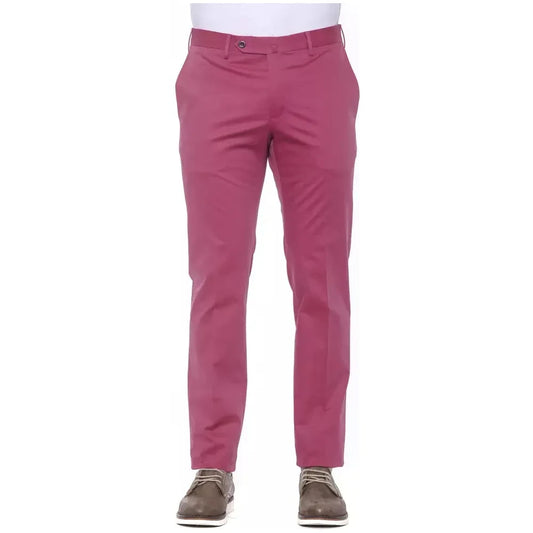 PT Torino Fuchsia Cotton Mens Trouser Jeans & Pants PT Torino