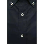 Robert Friedman Black Cotton Men's Shirt