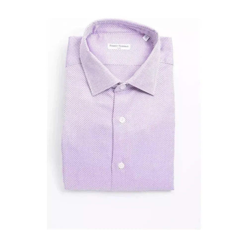 Robert Friedman Multicolor Cotton Men Shirt