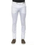 PT Torino White Cotton Men Trouser Jeans & Pants