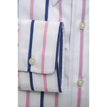 Robert Friedman White Cotton Men Shirt