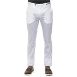 PT Torino White Cotton Men Trouser Jeans & Pants