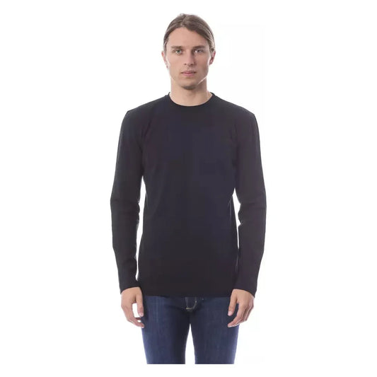 Verri "Black Cotton Men T-Shirt" Verri