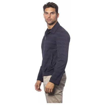 Verri Elegant Wool Blend Bomber Jacket