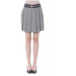 BYBLOS Black Viscose Women Skirt BY-17680-IT38 | XS