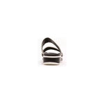 Péché Originel Silver Textile Women Sandal