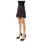 BYBLOS Brown Polyester Women Skirt WOMAN SKIRTS