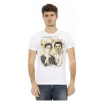 Trussardi Action White Cotton Men T-Shirt