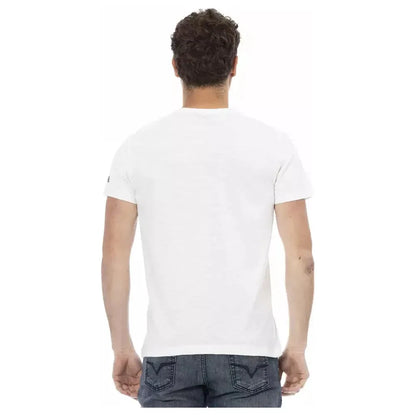 Trussardi Action White Cotton Men's T-Shirt