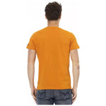 Trussardi Action Orange Cotton Men T-Shirt