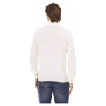 Baldinini Trend White Fabric Men Sweater BA-22423-XXL