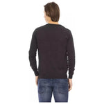 Baldinini Trend Gray Fabric Men Sweater