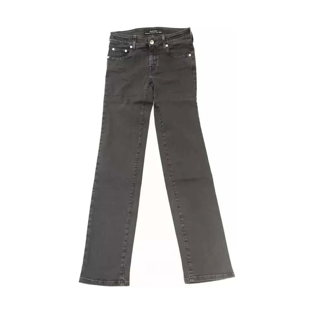Jacob Cohen Black Cotton Jeans Denim