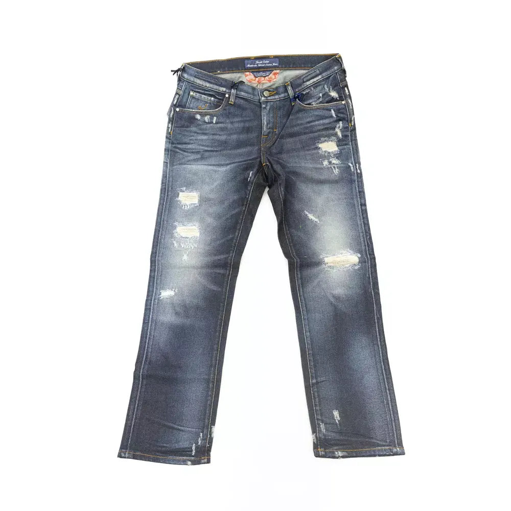 Jacob Cohen Blue Cotton Women's Jean