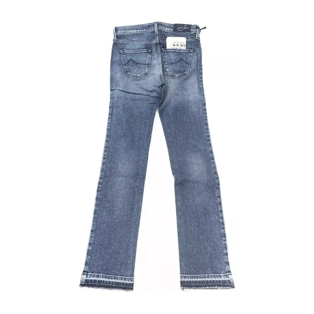 Jacob Cohen Blue Cotton Women's Slim Jeans