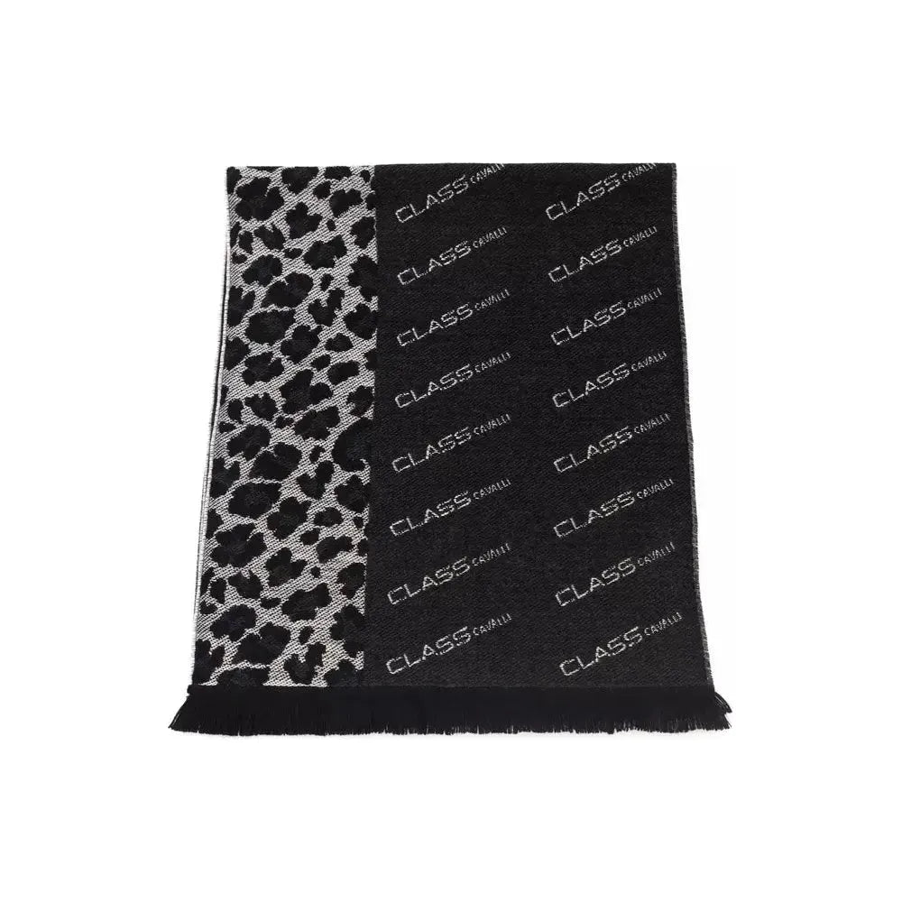 优雅 Animalier Fantasy Logo 围巾