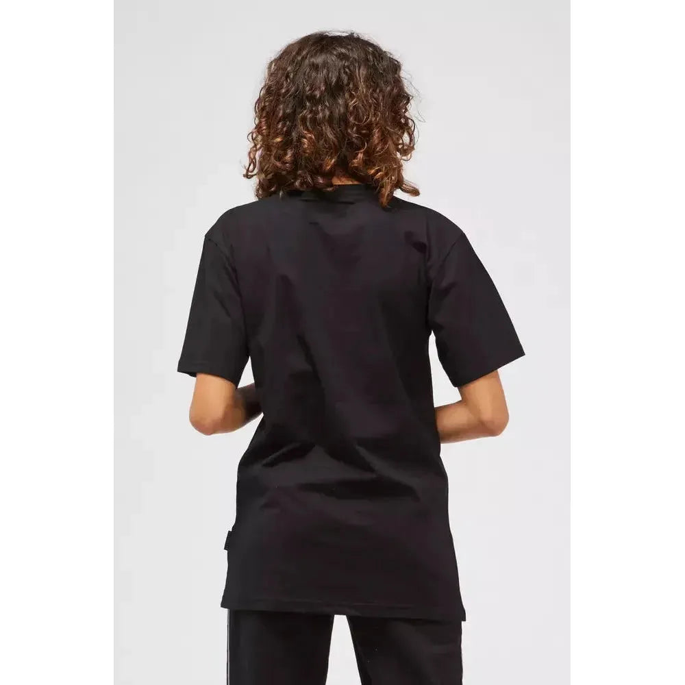Custo Barcelona Black Cotton Women T-Shirt