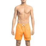 Bikkembergs Orange Polyester Men's Swim Short