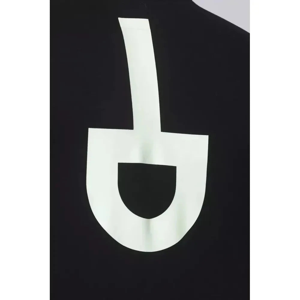 Tond Black Cotton Men T-Shirt