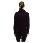 Montana Blu Black Wool Women Sweater