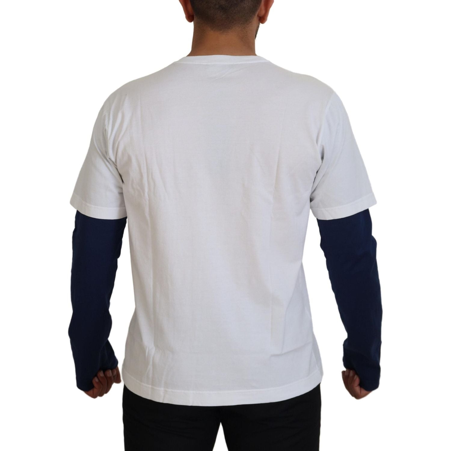 优雅圆领套头毛衣