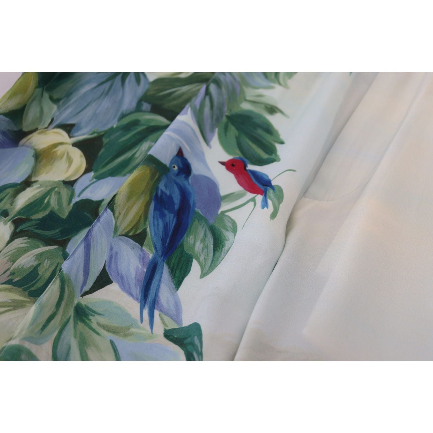 多色真丝个性长裤