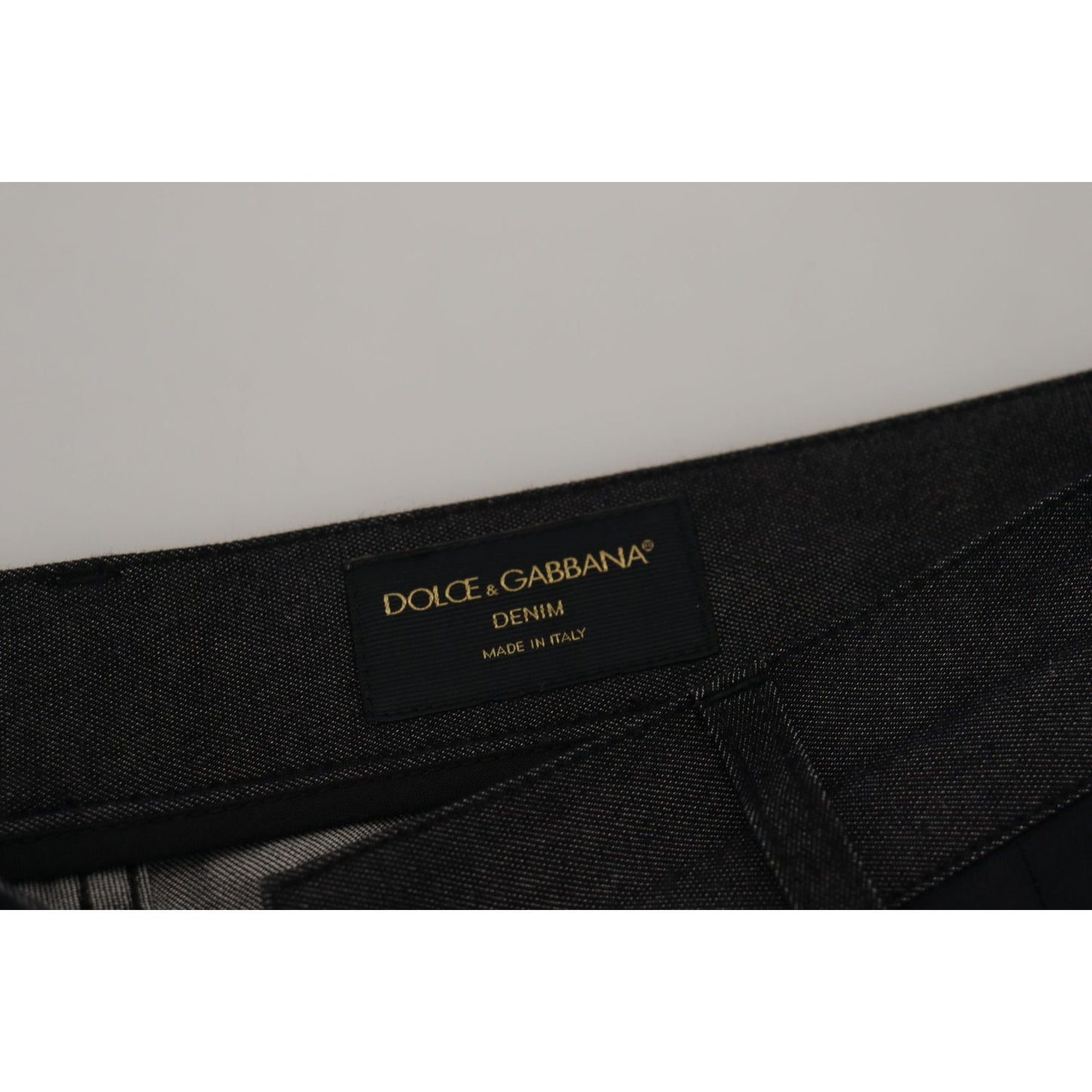 Dolce & Gabbana Black Silk Bandana Print Pants