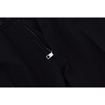 Dolce & Gabbana Black Polyester Chino Formal Pants