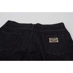 Dolce & Gabbana Black Washed Cotton Men Casual Denim Jeans