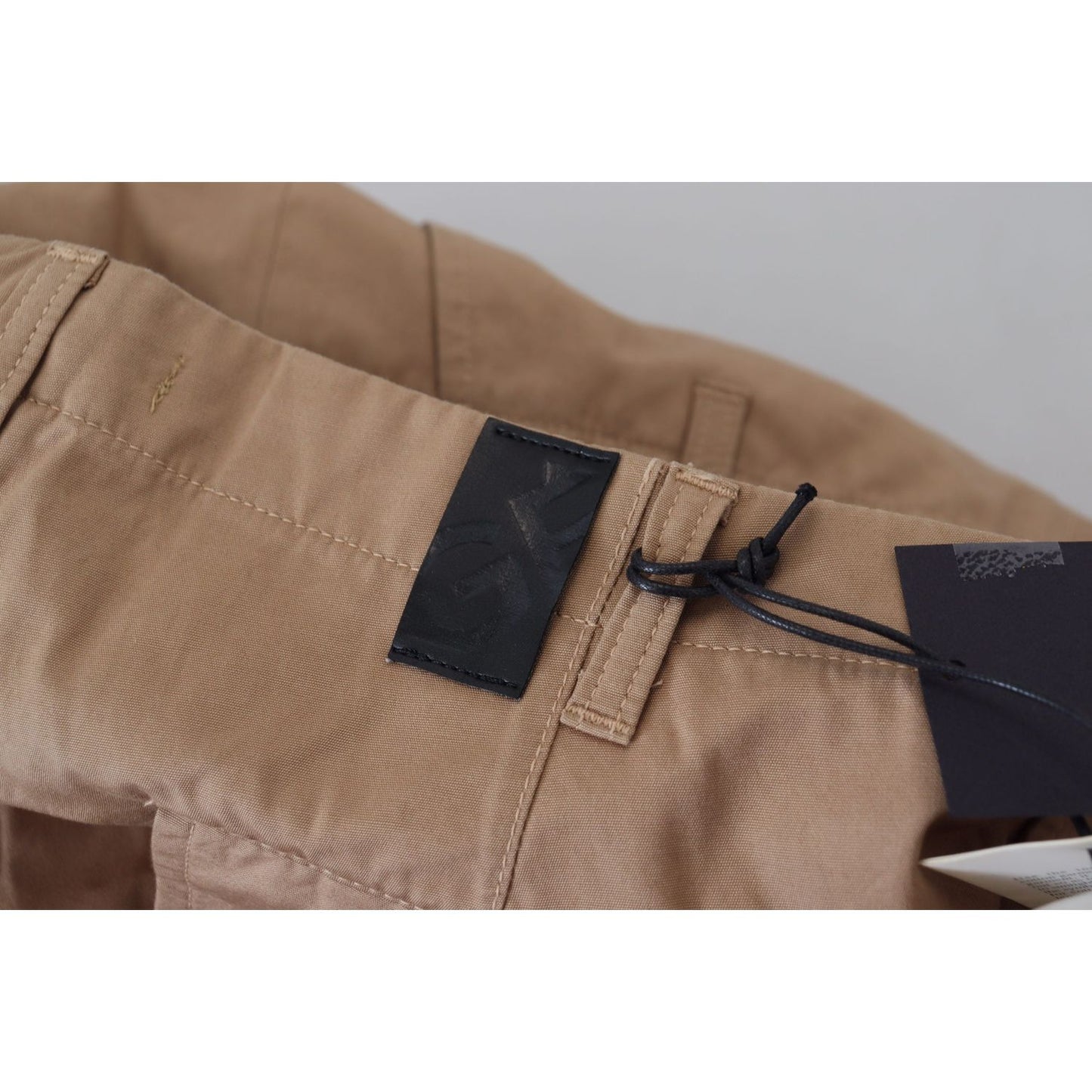 GF Ferre Elegant Brown Straight Fit Chinos GF Ferre