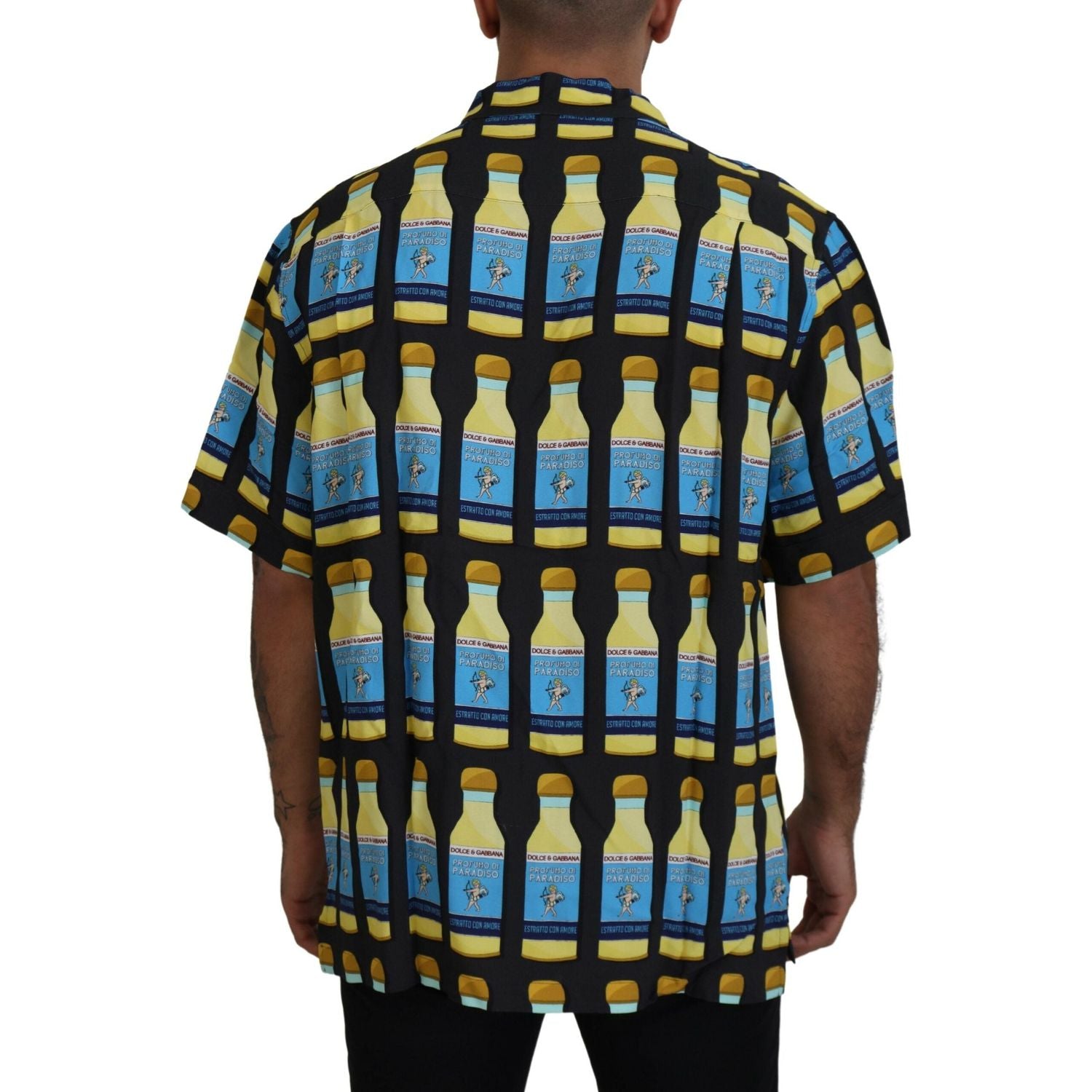 优雅多色印花休闲衬衫